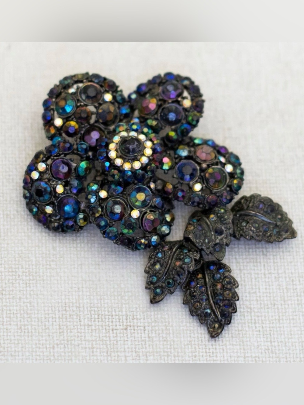 Vintage Floral Brooch